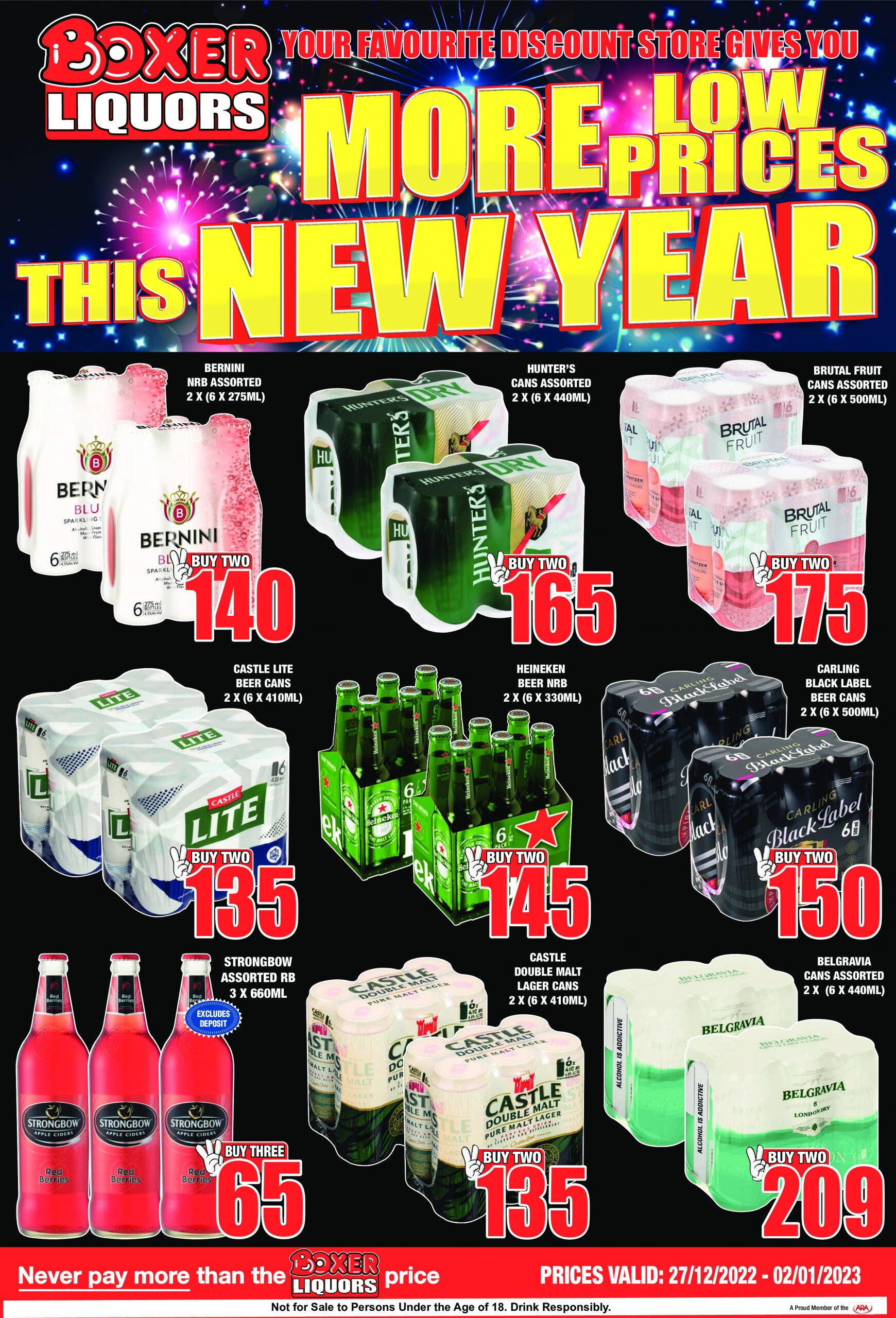 Special offer leaflet Boxer valid from 27.12.2022
