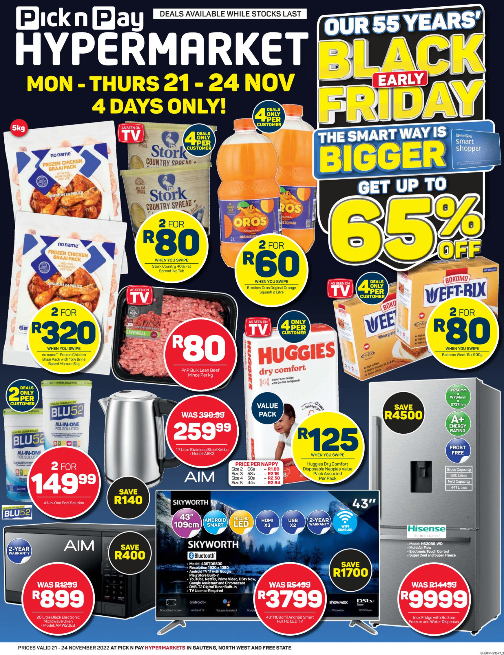 Special offer leaflet Pick n Pay valid from 21.11.2022